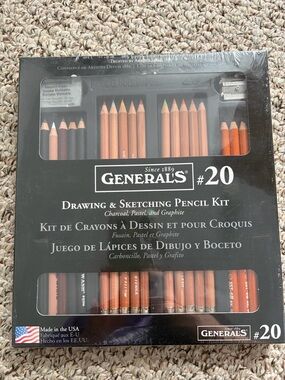 Drawing & Sketching Pencil Kit - Sealed - #20